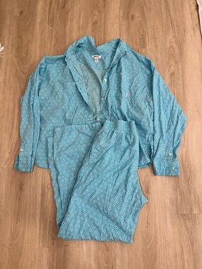 DKNY Geometric Pajama Set